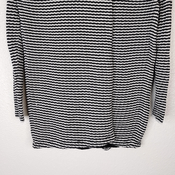 Cabi Fergie Cotton Knit Striped Cowlneck Sweater Size XXS - Picture 6 of 14
